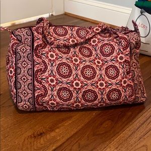 Quilted weekender bag